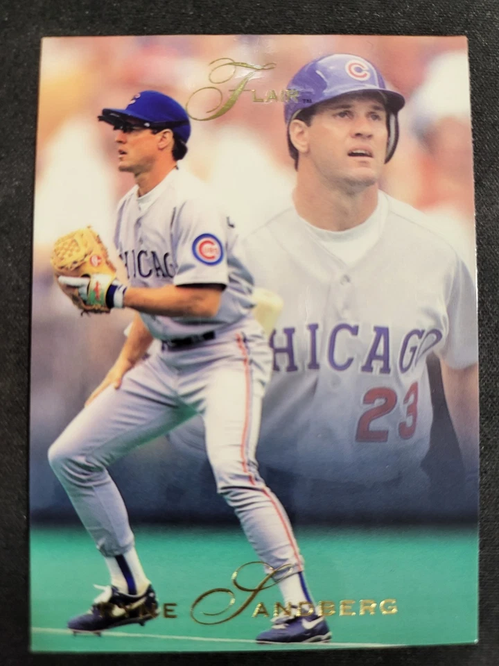 1994 Fleer Flair Ryne Sandberg Card #20 - Cubs HOF - Image 1 of 2