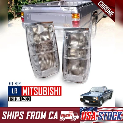 Luz trasera para Mitsubishi L200 Mighty Max Colt 1986-1997 lente transparente Foto 1 de 4