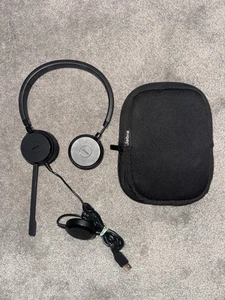 DELL Jabra Evolve 20 HSC016 Stereo USB Wired Headset for Remote Work (USB-A) - Picture 1 of 4