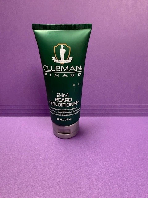 Clubman Pinaud 2 en 1 acondicionador de barba hidratante facial para hombres 3 fl oz Foto 1 de 1
