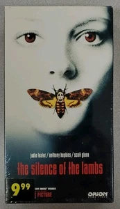 NEW SEALED JODIE FOSTER "THE SILENCE OF THE LAMBS" 1991 VHS - ANTHONY HOPKINS - Picture 1 of 3
