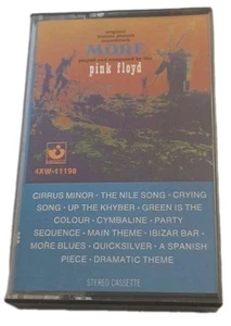 Pink Floyd More Soundtrack Cassette 1980's - Picture 1 of 3