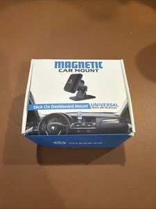 WixGear Stick On Dashboard Magnetic Car Mount Holder for Cell Phones Mini Tablet - Picture 1 of 7