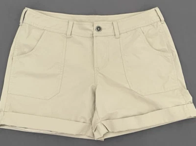 Pantalones Cortos de Senderismo The North Face para Mujer Caqui Talla 10 Bolsillos Exterior Ligeros Foto 1 de 4