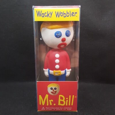 FUNKO SATURDAY NIGHT LIVE MR BILL WACKY WOBBLER CABEZA BOBBLE + PROTECTOR Foto 1 de 4