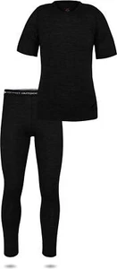 Damen Merino-Thermounterwäsche Garnitur Outdoor Sport Set 100% Merinowolle  - Bild 1 von 19