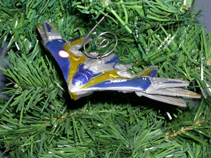 GUARDIANS OF THE GALAXY VOL. 2 MILANO CUSTOM CHRISTMAS ORNAMENT C! RARE! - Picture 1 of 10
