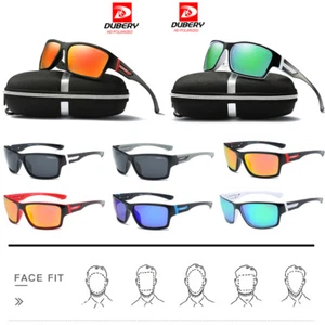 DUBERY Men Sunglasses UV400 Polarized Glasses Fishing Sports Driving Eyewear AU - Picture 1 of 29