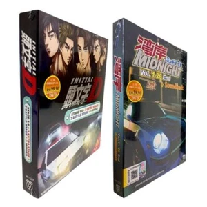 DVD Anime INITIAL D Complete Stage 1-6 + Bonus + (Wangan Midnight Vol. 1-26 End) - Imagen 1 de 7