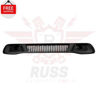 New Front Bumper Lower Grille Black Fits 2013 2014 2015 Smart Fortwo SM1036101 - Imagem 1 de 4