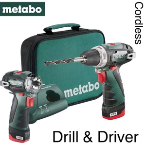 Metabo Powermaxx BS Cordless 12v  Drill Screwdriver Inc 1x 2.0Ah Battery Case - Picture 1 of 1