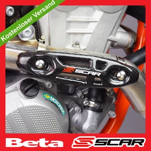 Universal HITZESCHUTZ CARBON 4 TAKT Krümmer BETA RR 350 390 430 480 SCAR - Bild 1 von 3