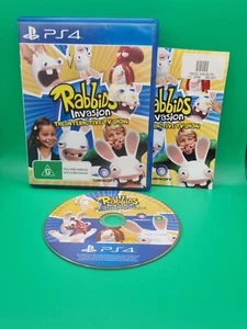 MINT DISC Rabbids Invasion: The Interactive TV Show Sony Playstation 4 Complete - Picture 1 of 3