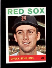 1964 TOPPS #481 CHUCK SCHILLING EXMT RED SOX  *XR20657