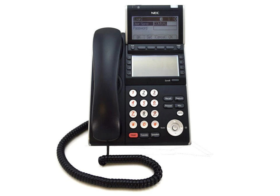 Fully Refurbished NEC 690010 ITL-8LD-1 DT730 8Button DESI-Less Display IP Phone  - Image 1 of 1