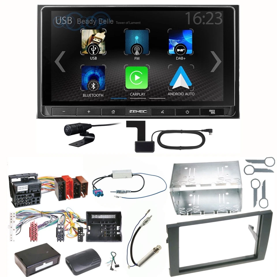 Zenec Z-N538 2-DIN Doppel DIN Bildschirm Radio Car Play Wireless Android Auto