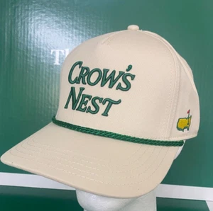 2025 Masters Golf Rope Hat (CROW'S NEST) Augusta National NWT - Picture 1 of 5