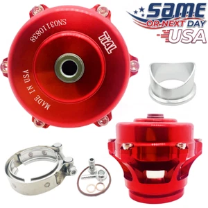 Q Series 50mm Blow Off Valve BOV (Ver. 2) fits TIAL Flange RED - USA SHIPPING - Bild 1 von 8