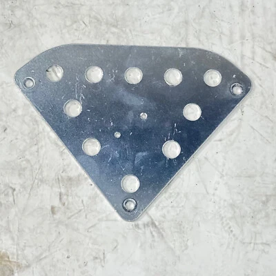 Blingstar Attack ATV Quad Front Bumper Grille Plate Brushed Aluminum - Image 1 of 4