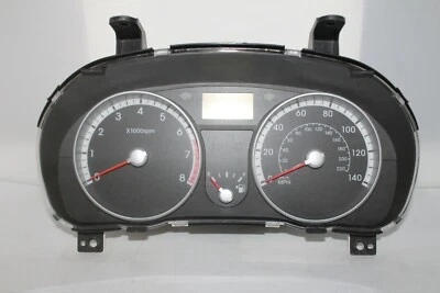 Cuadro de instrumentos velocímetro panel indicadores 09 Hyundai Accent 10.390 millas Foto 1 de 4