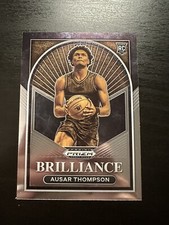 2023-24 Panini Prizm Draft Picks Ausar Thompson Rookie Brilliance Insert #12 RC