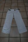 Pantalon "Trussardi jeans" Taille basse blanc Taille 44 comme NEUF!