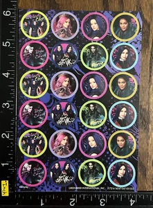 DESCENDANTS 3 VON DISNEY, EIN BLATT WEISS 24 SCHÖNE AUFKLEBER #DESCENDANTS77 - Bild 1 von 2