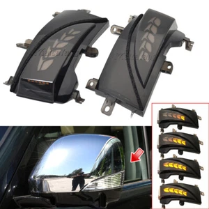 Side Mirror LED Sequential Turn Signal Light for Infiniti QX56 QX80 Nissan Quest - Picture 1 of 11