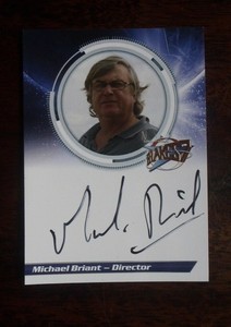 Blake's 7 Trading Cards Series 1 Michael Briant - Director Autograph Card 