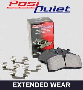 REAR SET Posi Quiet Extended Wear Brake Disc Pads (+ Hardware Kit) 106.09860 - Picture 1 of 2