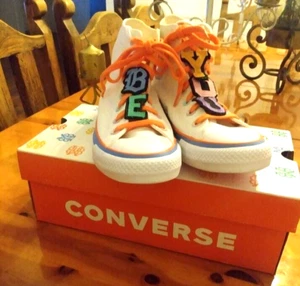 Converse,One Of A Kind Converse, Millie Bobby Brown Converse size 8 - Picture 1 of 4