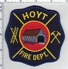 Hoyt Fire Dept (Canada) Shoulder Patch 1980's