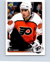 HOCKEY CARD UPPER DECK 1992-93 PHILADELPHIA FLYERS ERIC LINDROS  NO20