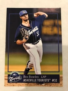 Asheville Tourists Ben Bowden RC 2018 novato Colorado Rockies - Imagen 1 de 1