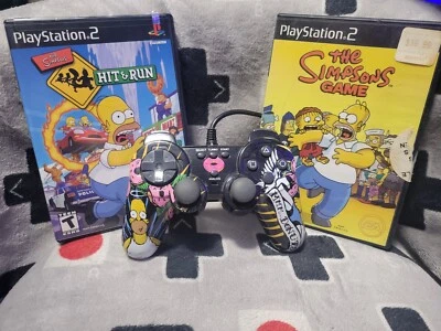 The Simpsons Game : Hit & Run Bundle Homer Game Pad (PlayStation 2, PS2 2003) - Image 1 of 4