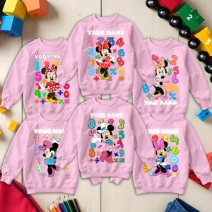 Personalised Boys Girls Character Number Day Ideas Jumper Sweatshirt #ND - Picture 1 of 44
