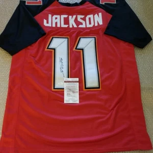 DeSean Jackson Buccaneers Signed Pro Style Jersey - JSA WITNESSED COA. - Picture 1 of 1