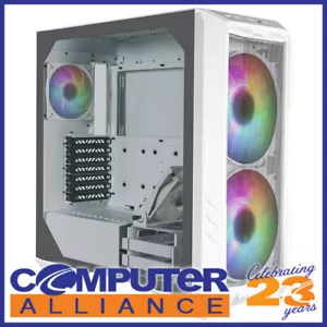 Cooler Master ATX MasterBox HAF 500 ARGB Case White H500-WGNN-S00 - Picture 1 of 2