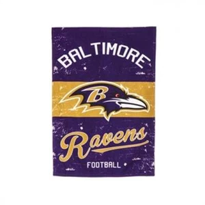 NFL Team Sports Everyday Evergreen LINEN Garden Flags 12.5" x 18" - Imagen 1 de 11