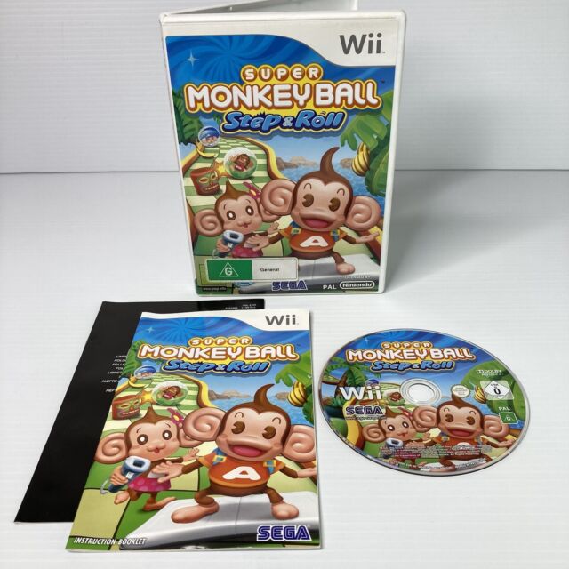 Jogo Lacrado Nintendo Wii Super Monkey Ball Banana Blitz em