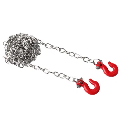 Catena di traino per rimorchio in metallo 1:10 RC per accessorio decorativo per - Immagine 1 di 4