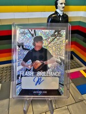 2021 Leaf Flash Flash of Brilliance Autograph #FB-JJ1 Jackson Jobe