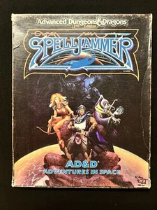 SPELLJAMMER AD&D Adventures in Space  AD&D 2nd Ed. boxed set 1989 - Picture 1 of 8