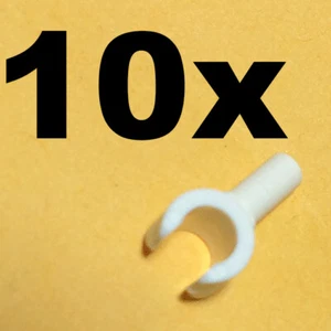 NEW LEGO - Figure Hands - White x 10 - part # 983 hand - Picture 1 of 2
