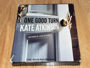 Kate Atkinson "One Good Turn" 5-Disc CD Audiobook 2006 Read by Robin Atkin Downe - Picture 1 of 5
