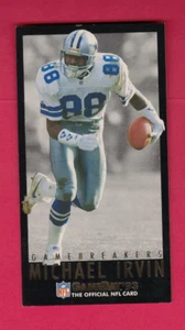 1993 Fleer NFL GameDay Gamebreakers #11 Michael Irvin HOF Dallas Cowboys - Picture 1 of 2