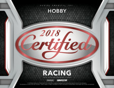 MICHAEL ANNETT 2018 Panini Certified Racing 6 Box 1/2 Case Driver Break #1