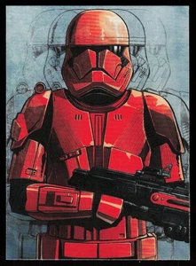 2019 Topps Star Wars Rise Skywalker Sith Trooper #IC-2 Illustrated Character - Picture 1 of 2