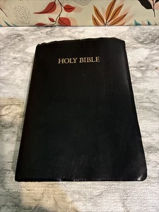 1994 NKJV Giant Print Center Column Reference Leather Holy Bible Nelson 993 - Picture 1 of 8
