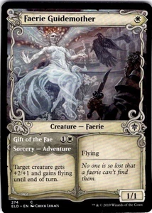 MTG Faerie Guidemother (Showcase) Throne of Eldraine Common #274 - Picture 1 of 2